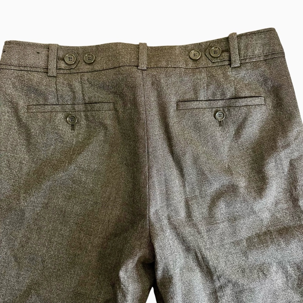 Ann Taylor brown virgin wool blend trouser pants Size 12 - Picture 9 of 13